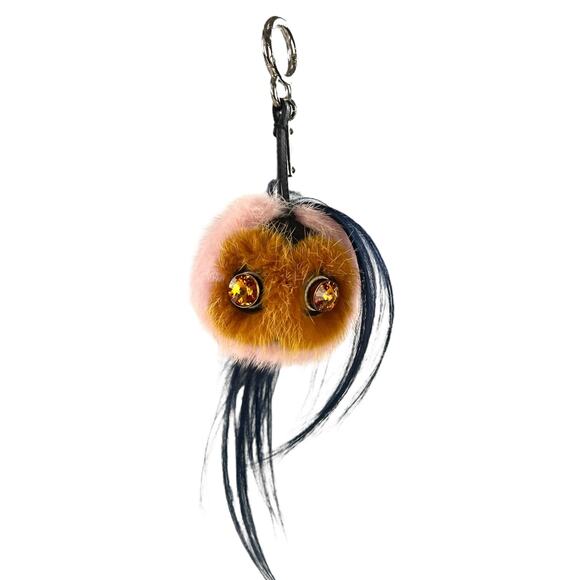 Fendi Bug Bag Fur Charm - Picture 1 of 8
